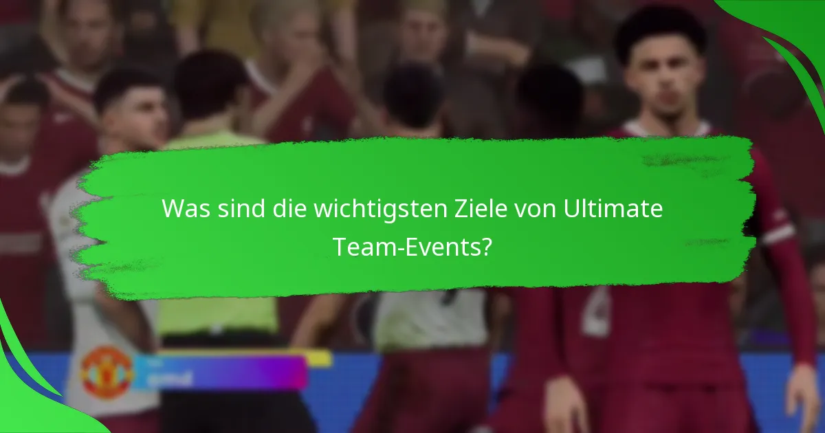 Wie beeinflussen thematische Events das Gameplay in Ultimate Team?